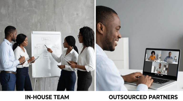 Read more about the article In-House vs. Outsourcing: Which Is Best for Your Small Business?